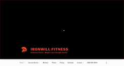 Desktop Screenshot of ironwill-fit.com